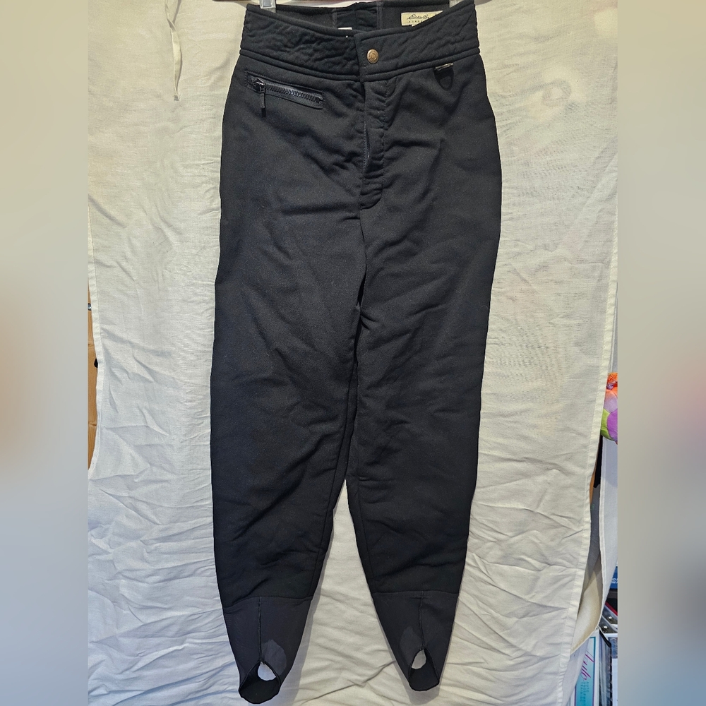 Vintage Eddie Bauer Schoeller Skifans Ski Pants Stirrup